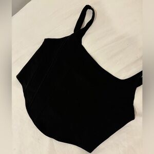 Black corset top